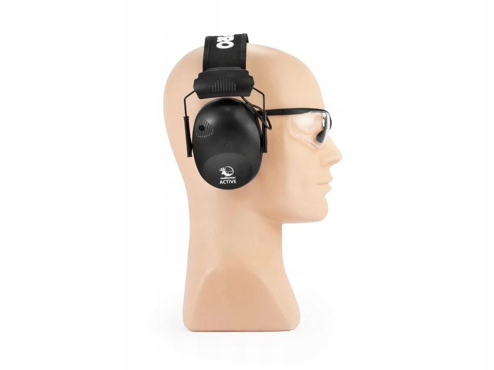 Słuchawki ochronne aktywne Active Pro + okulary 6/6