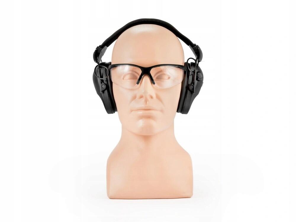 Słuchawki ochronne aktywne Active Pro + okulary 4/6