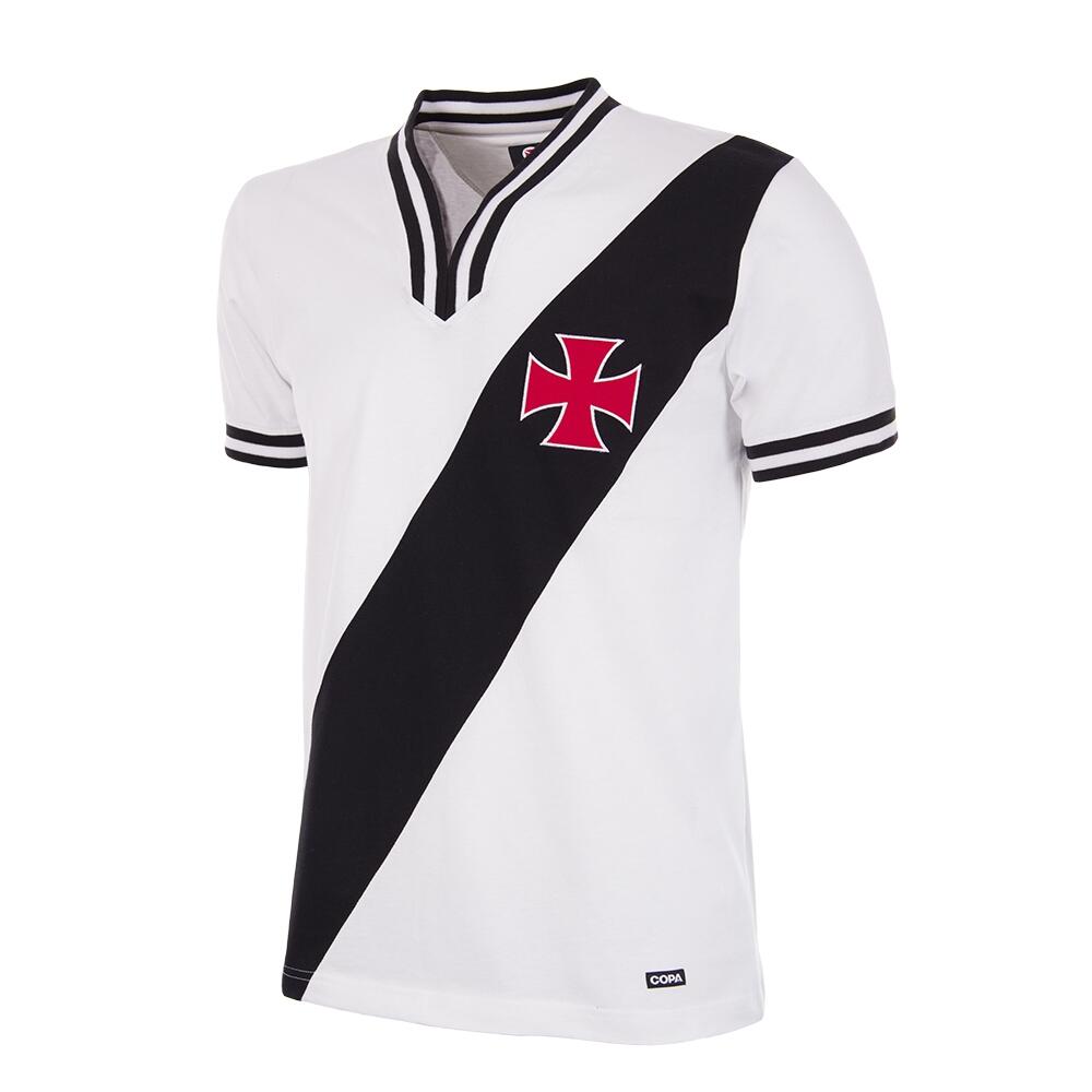 Copa Football - Maillot De Football Rétro Extérieur - Homme - Vasco Da Gama 1975 - Blanc - T-shirt Manches Courtes - Blanc - Decathlon