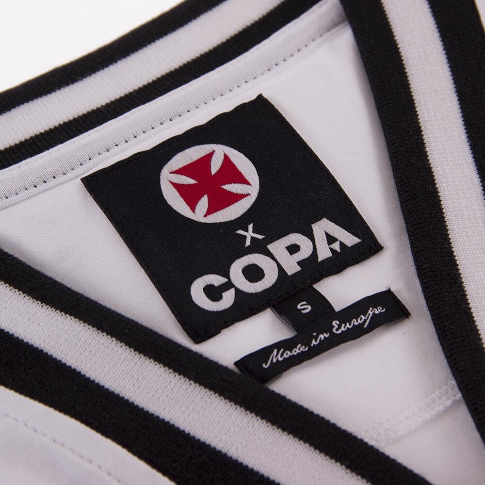 Retro Voetbalshirt - Heren - Vasco da Gama 1975 - Uitshirt - Wit 6/7