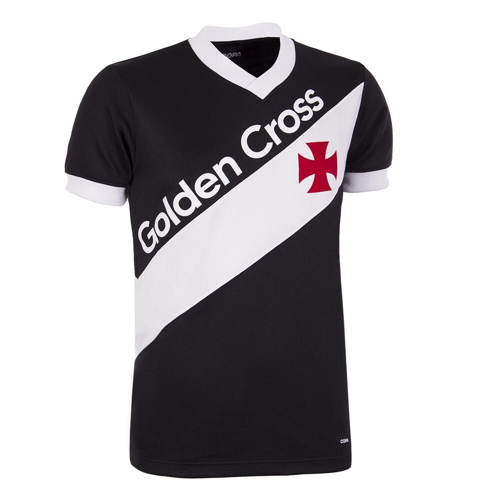 Copa Football - Maillot De Football Rétro - Homme - Vasco Da Gama 1985 - Manches Cortes - Noir - T-shirt Manches Courtes - Noir - 44 L - Decathlon