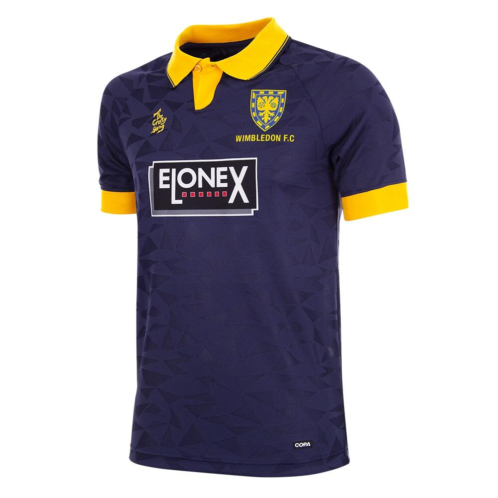 Koszulka piłkarska retro dla dorosłych Wimbledon FC 1994-95 - Niebieska