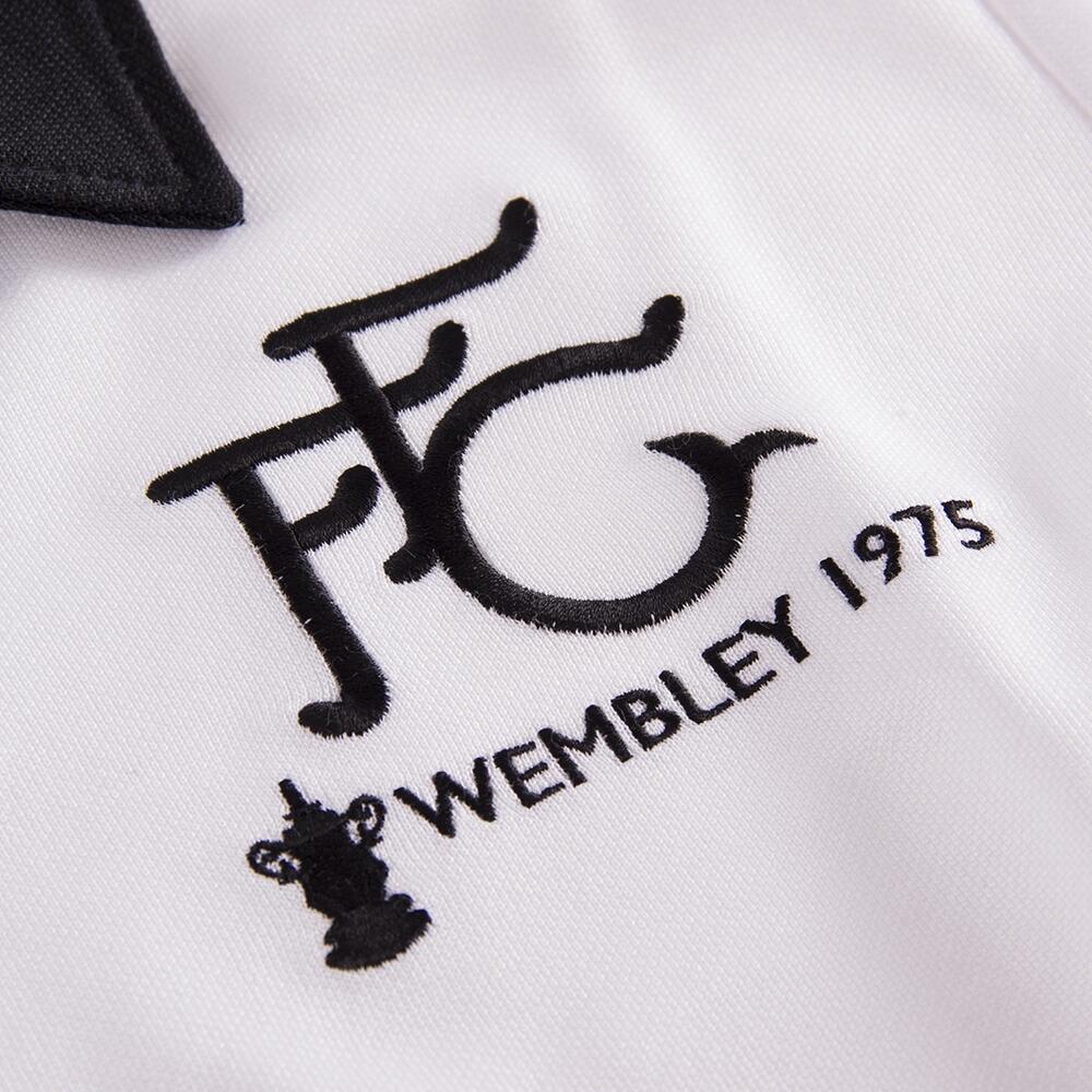 Camiseta de Fútbol - Hombre - Fulham FC 1975 - Retro - Manga Corta - Blanco 4/7