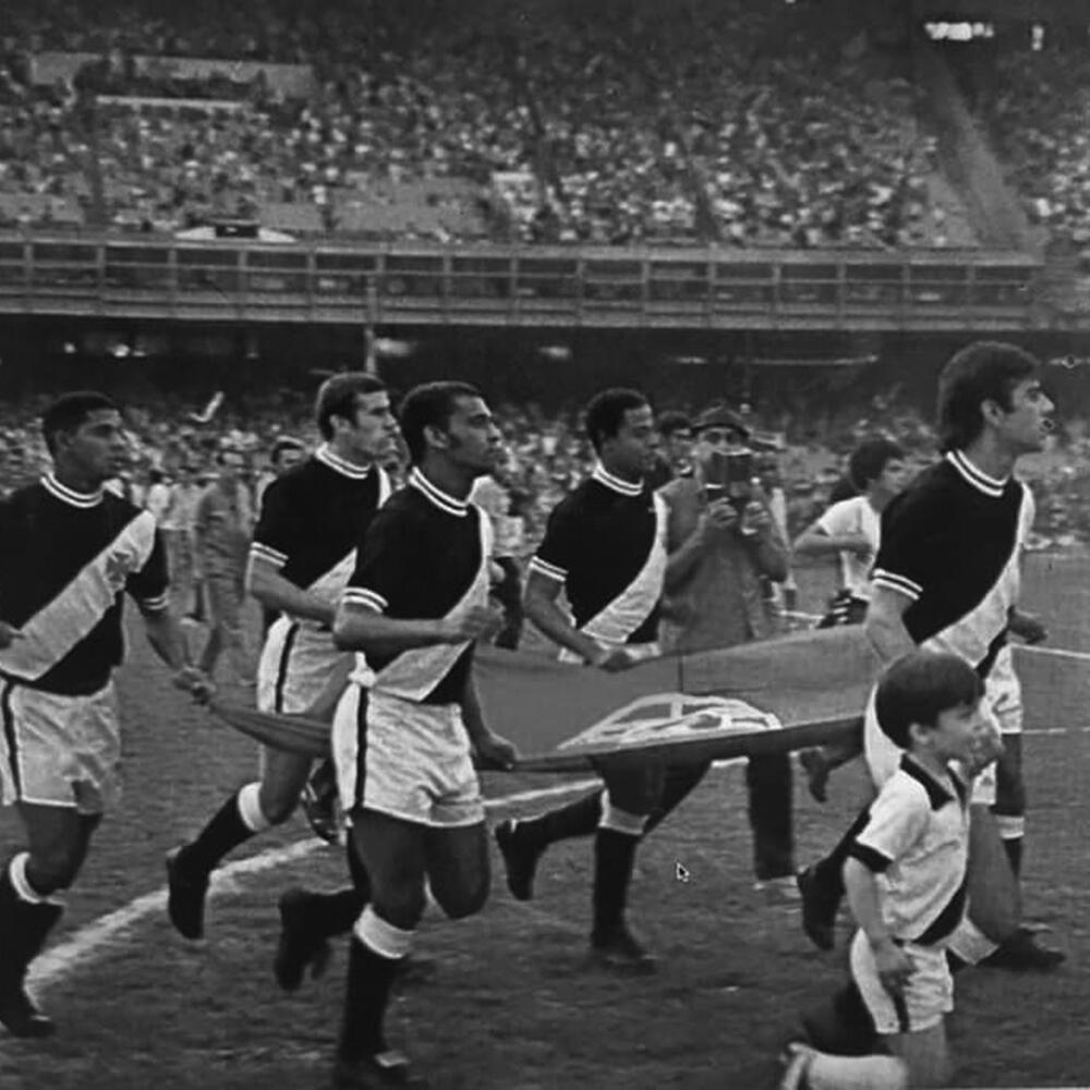 Maglia Retrò - Calcio - Uomo - Vasco da Gama 1970 - Nero 2/7