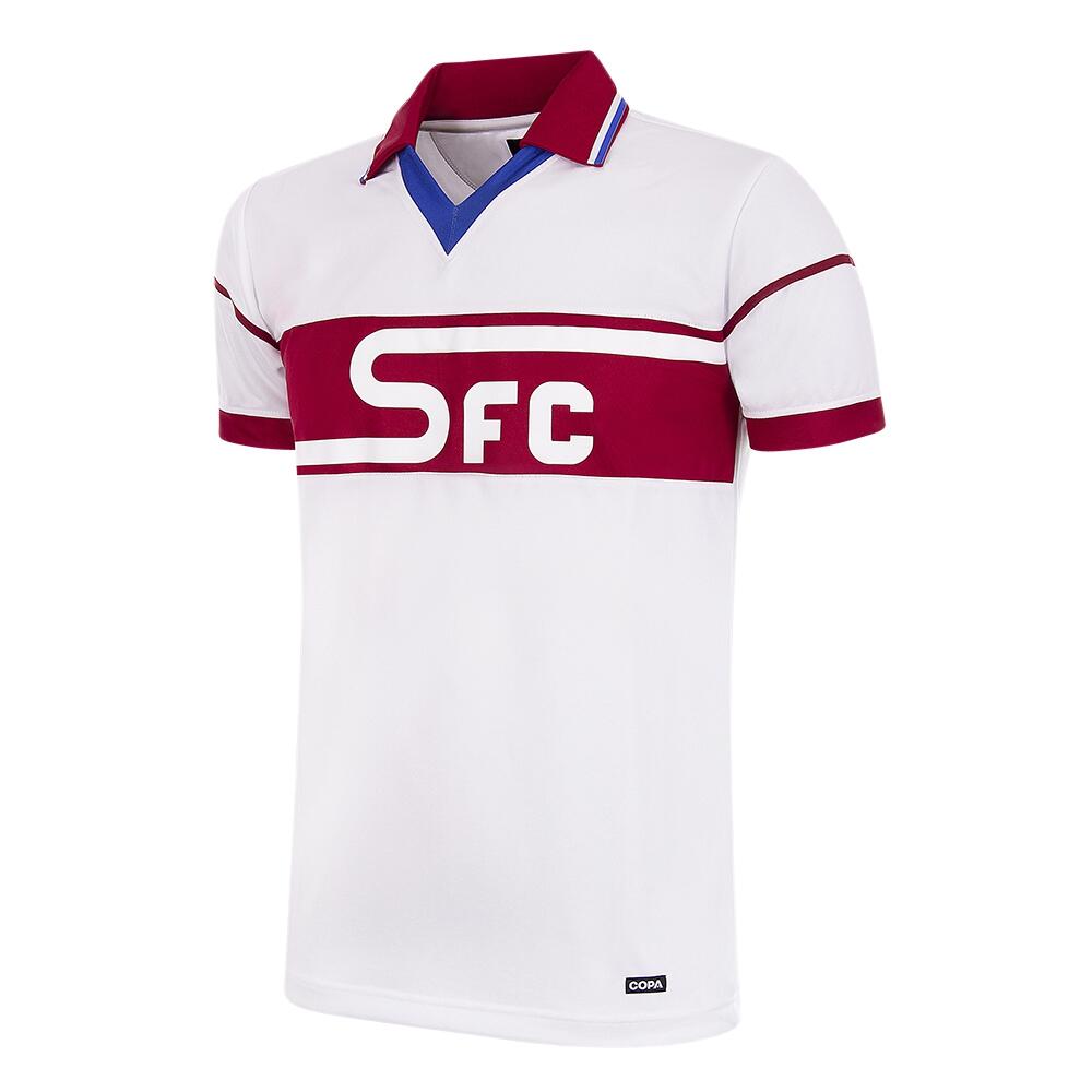 COPA FOOTBALL Servette FC 1979 - 83 Retro Voetbal Shirt