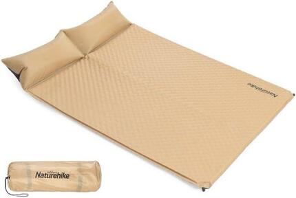 Naturehike Paar aufblasbare Matte mit Kissen | Rechteckige Form