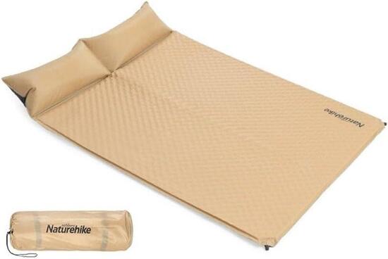 Naturehike Paar aufblasbare Matte mit Kissen | Rechteckige Form