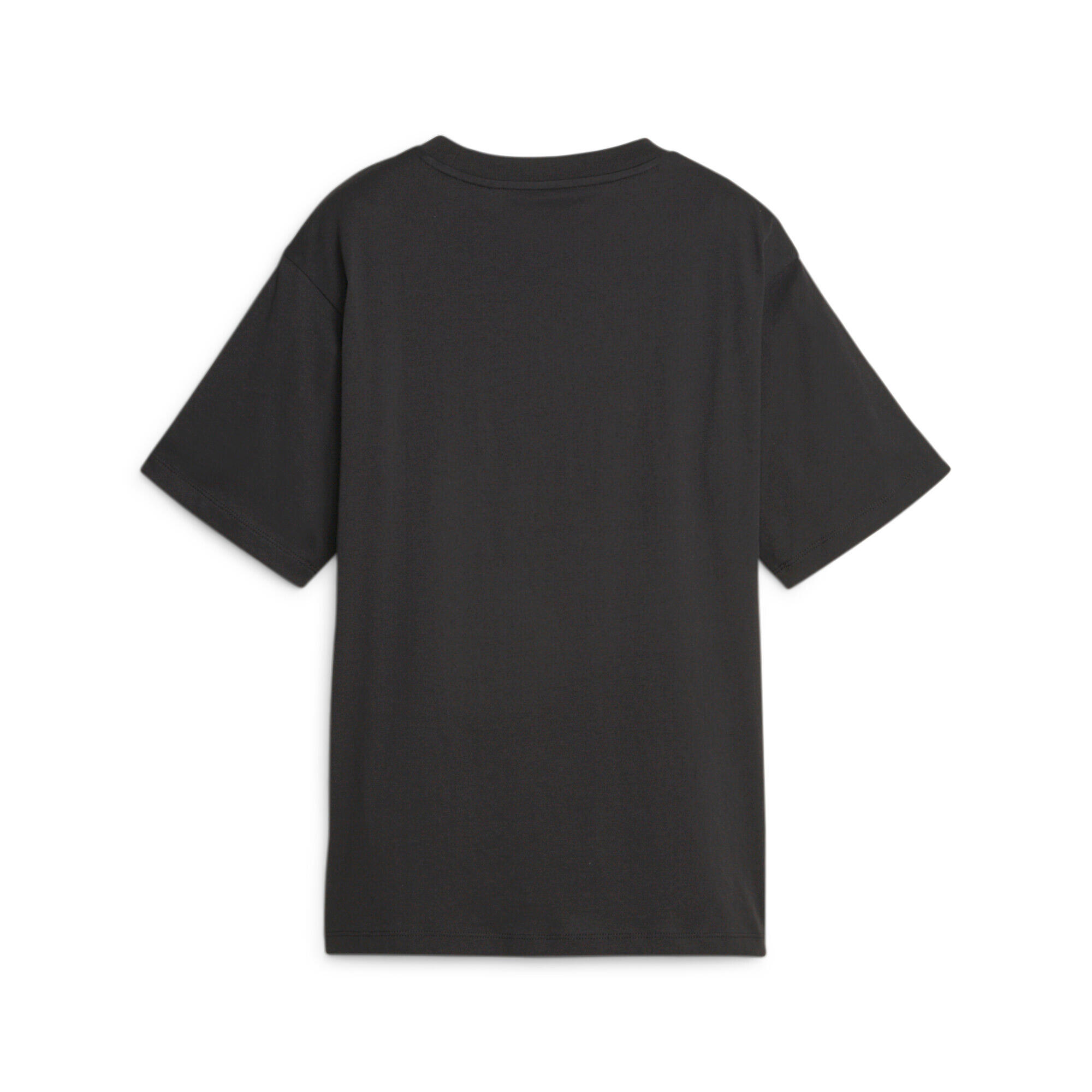 T-Shirt Frau Puma Ess Tape Schwarz 2/6
