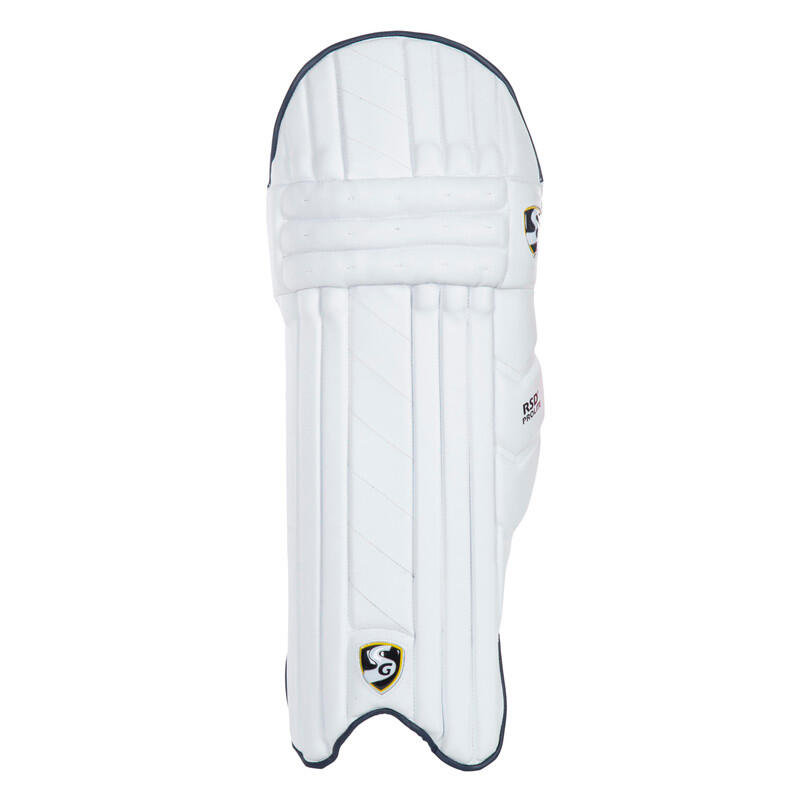 SG RSD Prolite cricket Batting Leg Guard  | Farbe: Weiß | Junior 4/5