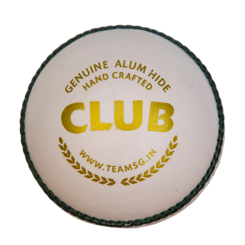 SG Club Cricket Balls | Water-Resistant Leather Ball | Top Quality Cork 2/4