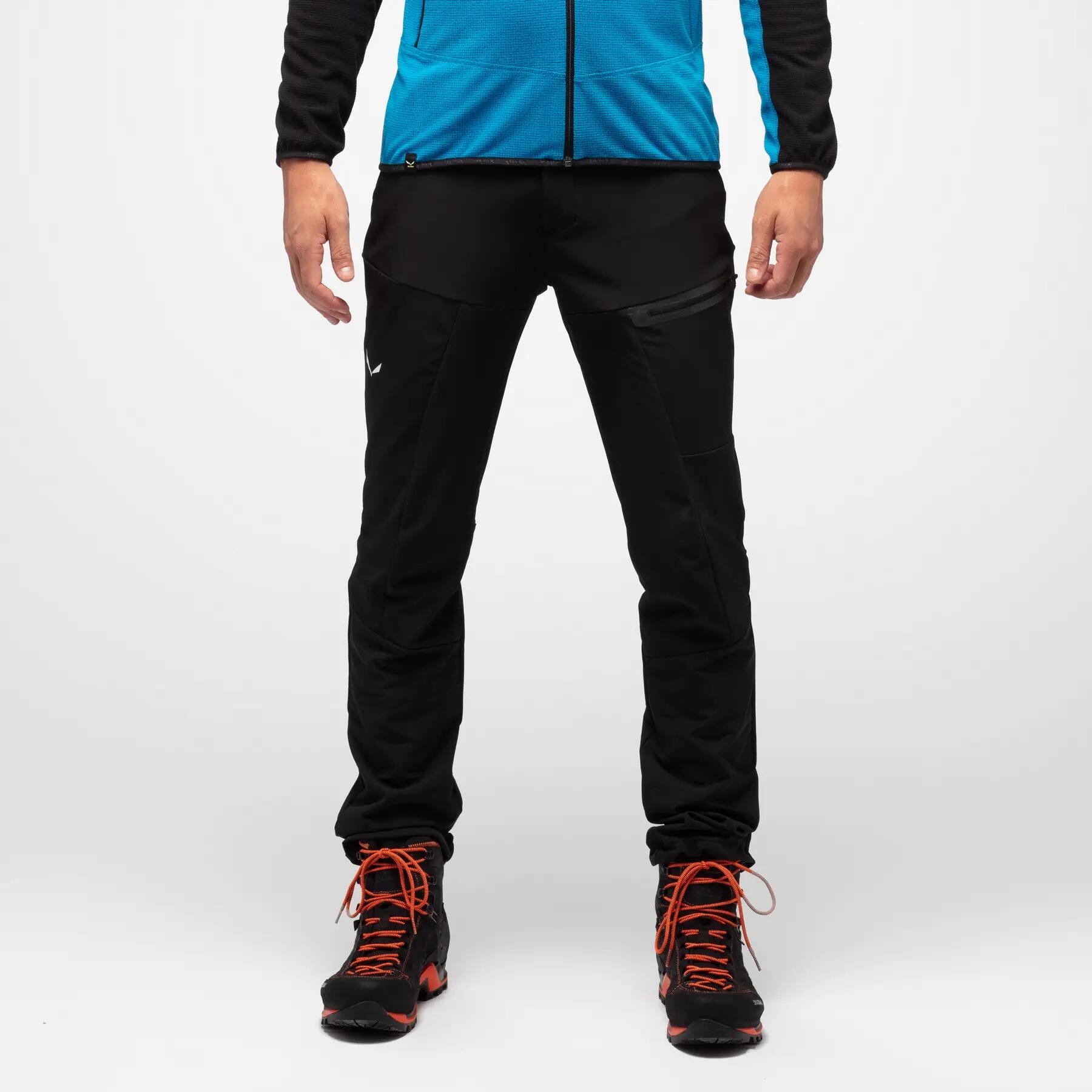 Calça de trekking masculina Salewa TERMINAL preta 00-0000027927_0910 tamanho XL 5/6