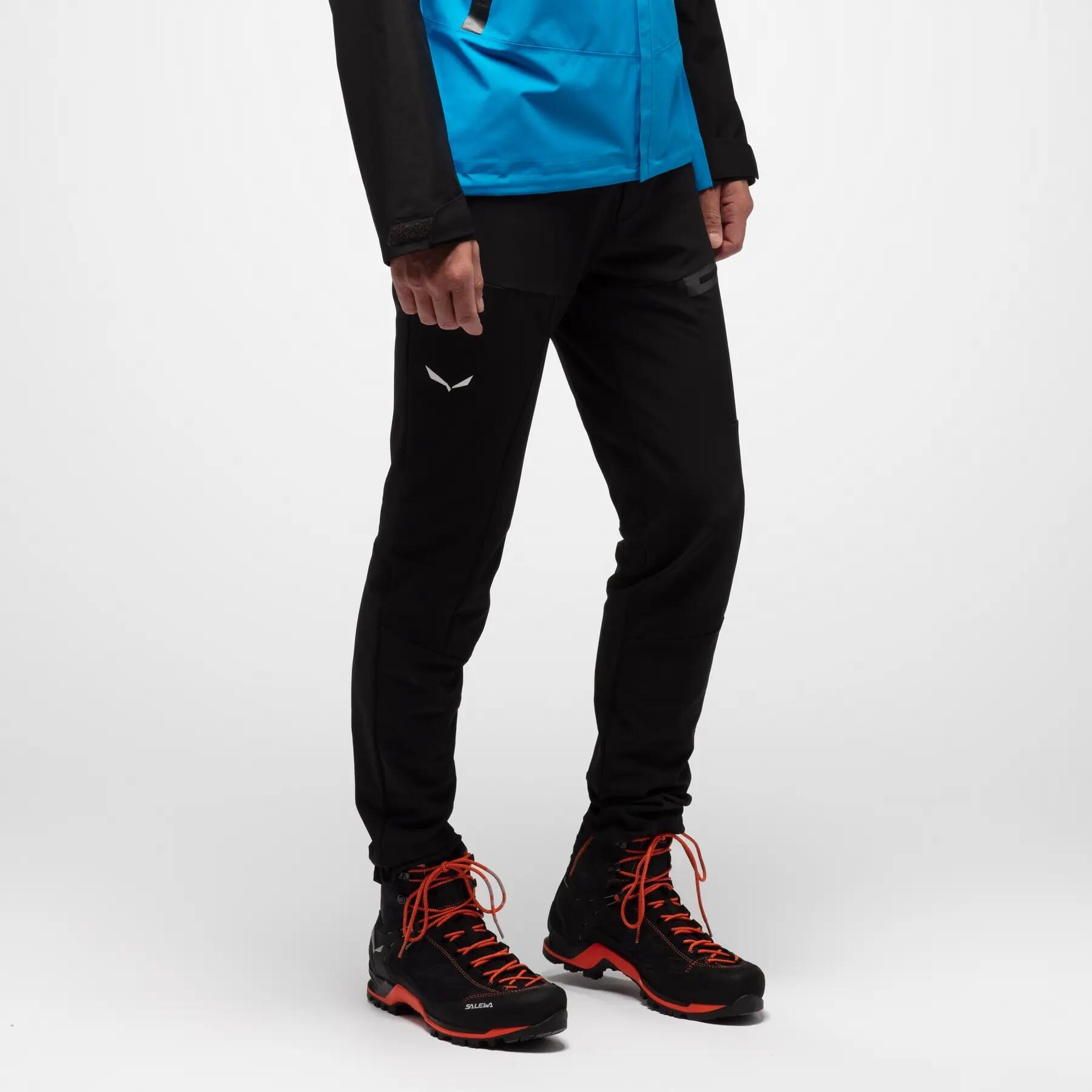 Calça de trekking masculina Salewa TERMINAL preta 00-0000027927_0910 tamanho XL 4/6