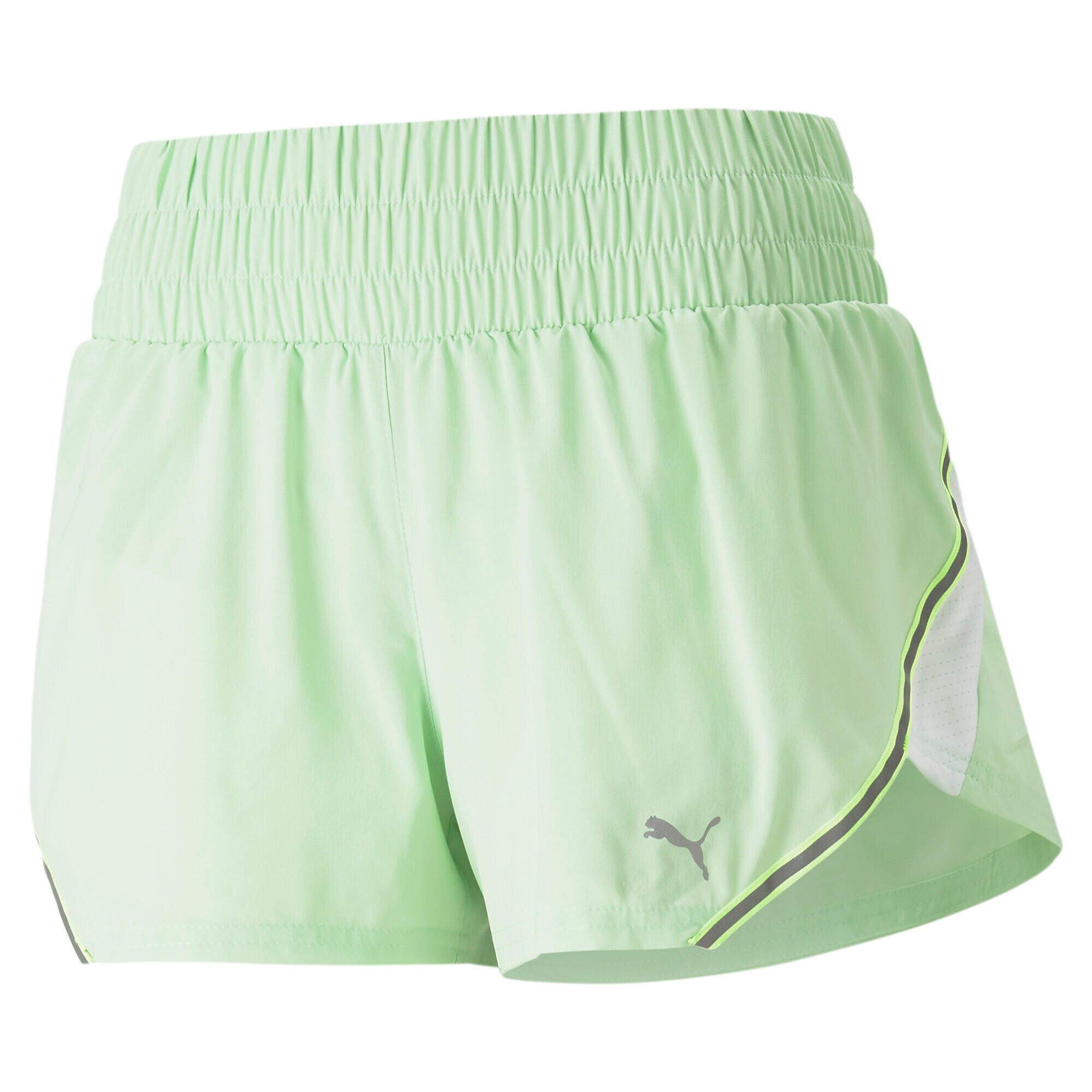 Pantaloni scurti pentru femei - Run Woven 3 inch pants - verde deschis menta
