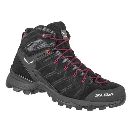 Wanderschuhe Salewa Ws Alp Mate Mid WP Damen Schwarz