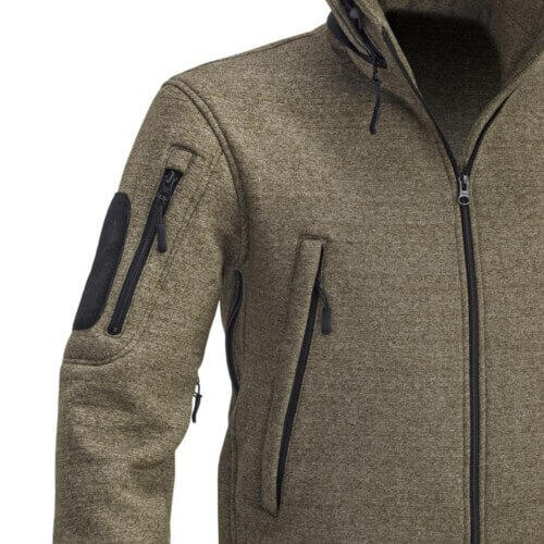 Giacca gilet maglione da uomo Tattica con cappuccio - Verde 4/5