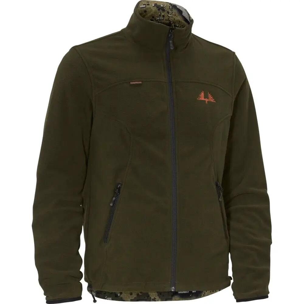 Veste de chasse en polaire réversible pour homme, Ridge Pro M Camo Veil 2/5