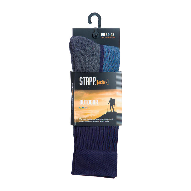 STAPP Calcetines de senderismo Active Outdoor Marino