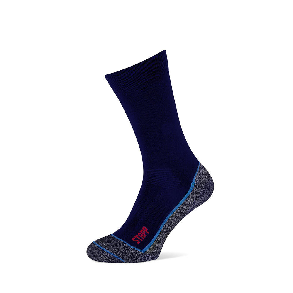 Stapp - Stapp Chaussettes De Randonnée Techno Boston Cool Marine - Chaussettes - Bleu - 43/46 - Decathlon