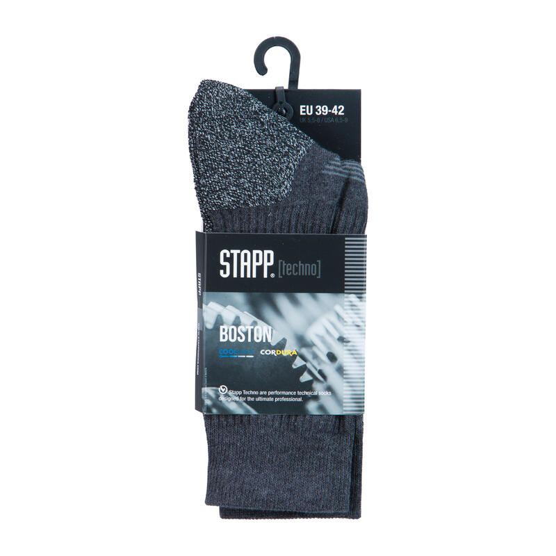 STAPP Chaussettes de randonnée Techno Boston All Season Anthracite