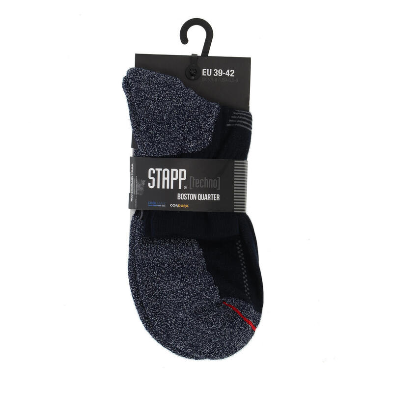 STAPP Calcetines de senderismo Techno Boston All Season Quarter Marine