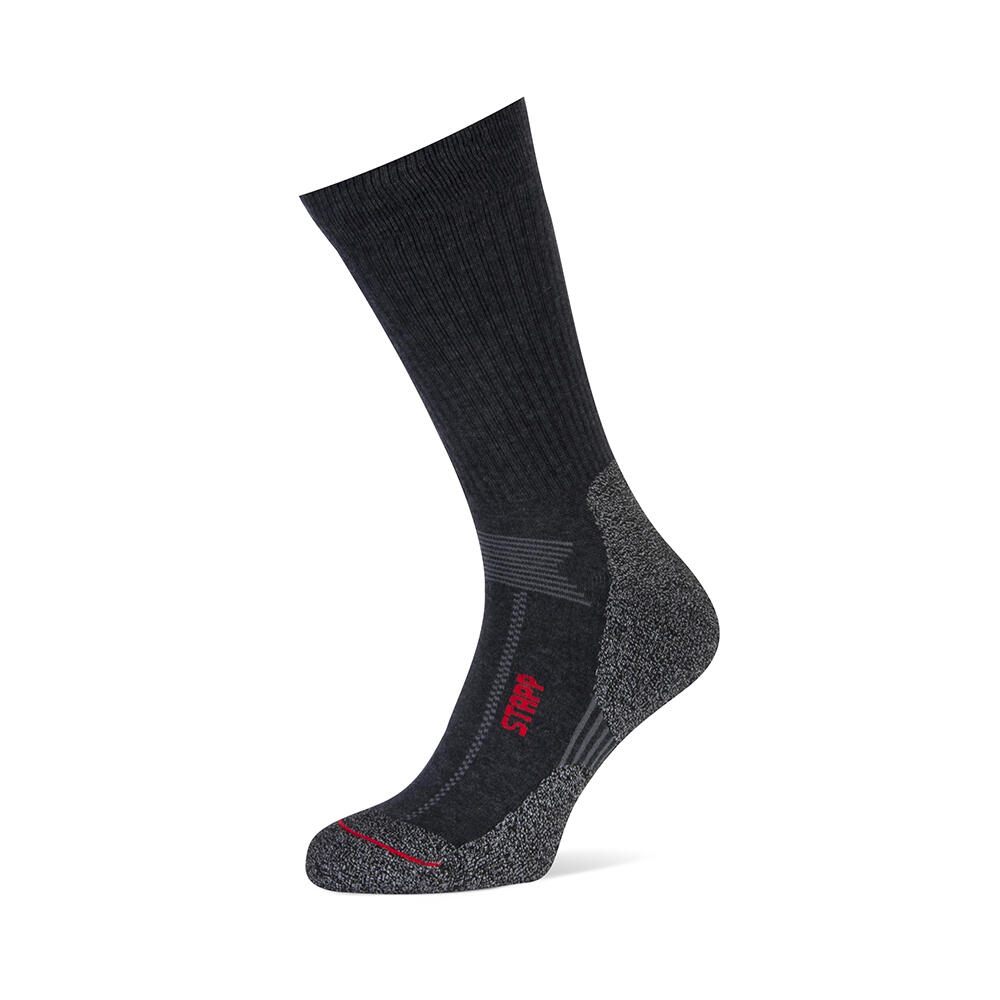 Stapp - Stapp Chaussettes De Randonnée Techno Boston All Season Anthracite - Chaussettes - Gris|marron - 35/38 - Decathlon