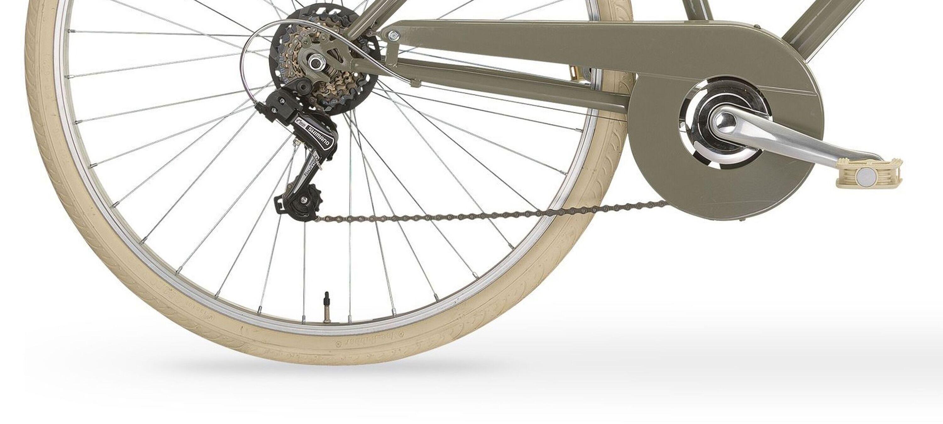 Citybike Neptune Man 28 Zoll, militair groen 2/4