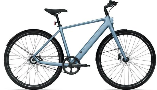 Elektro-Citybike E-Urban CGO600PRO l, hellblau