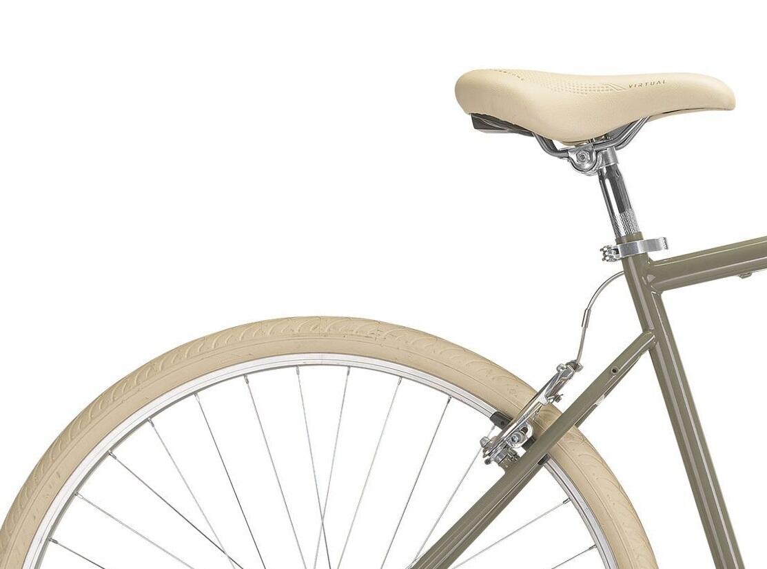 Citybike Neptune Man 28 Zoll, militair groen 3/4
