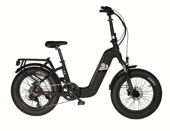 Vélo électrique compact FAT BIKE N-VER F9.3 20 pouces black