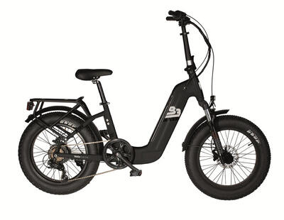 Elektro-Kompaktfahrrad FAT BIKE N-VER F9.3 20 Zoll black