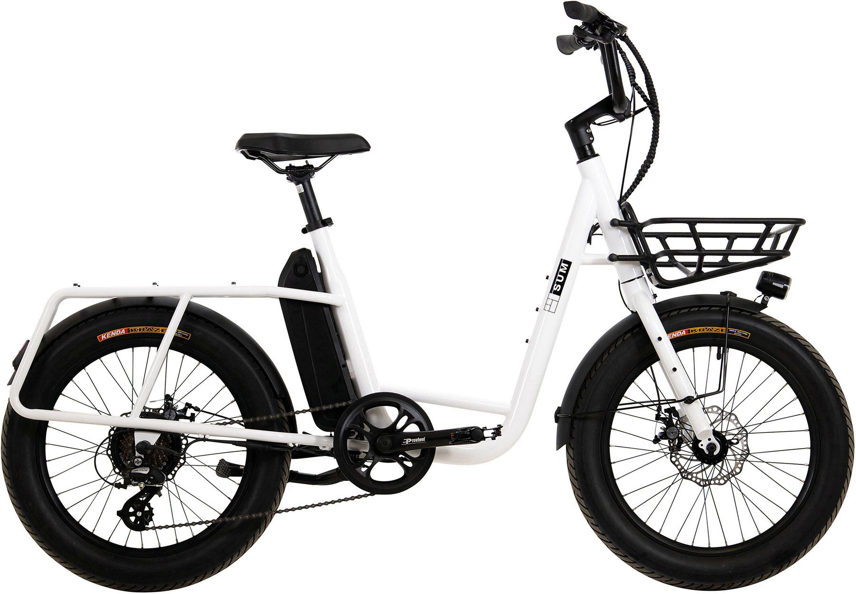 SUM Elektro-Kompaktfahrrad/ Lastenfahrrad E-Cargo UCO Steel 3/3