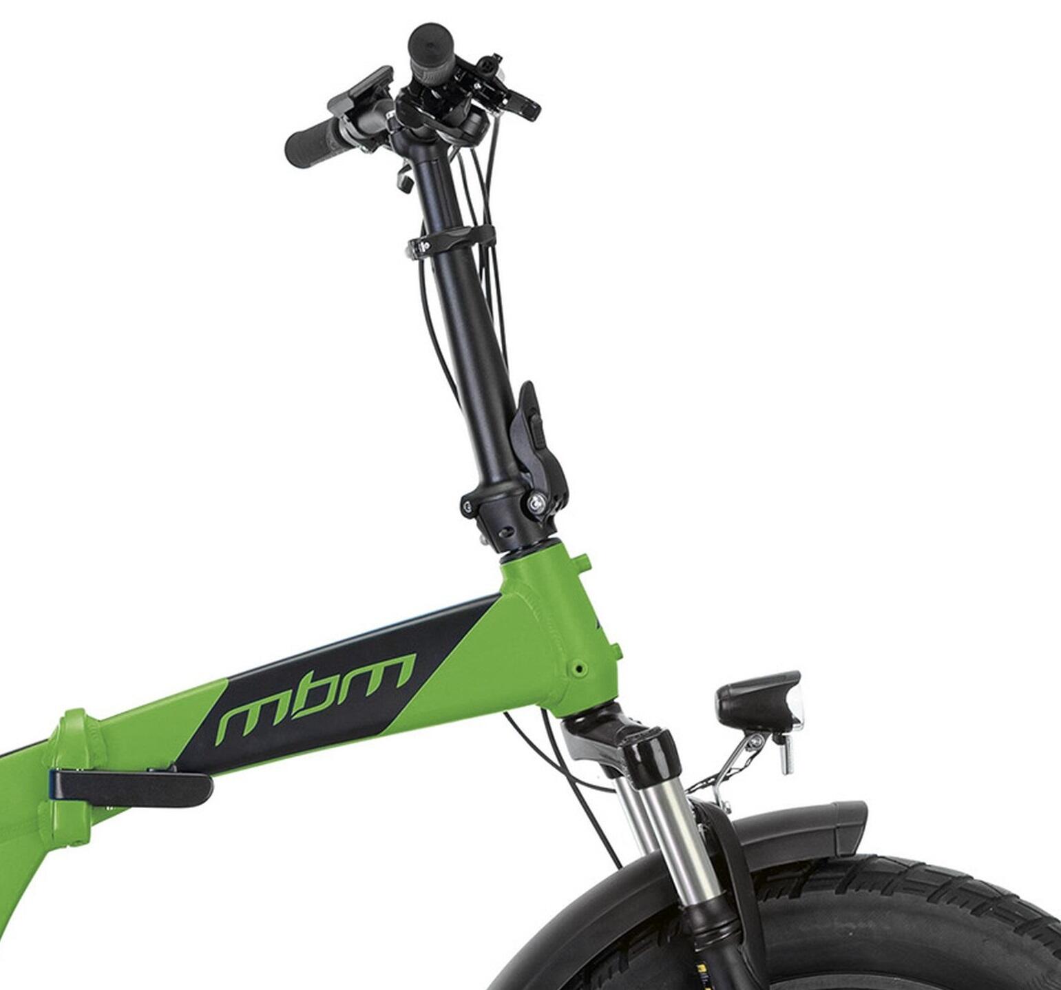 Elektro-Falt-Fahrrad PHRIKE 20 Zoll, grün 4/6