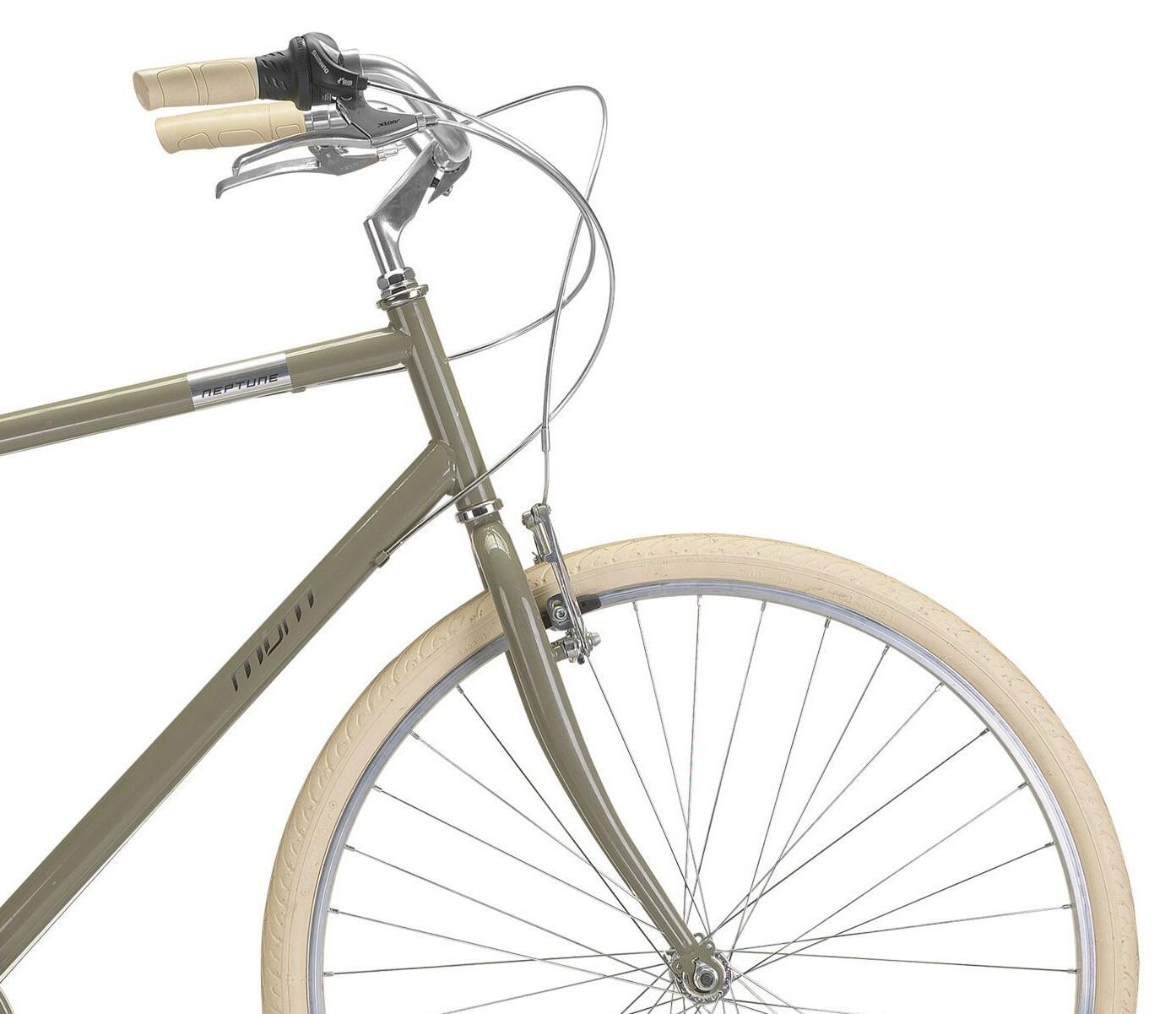 Citybike Neptune Man 28 Zoll, militair groen 4/4
