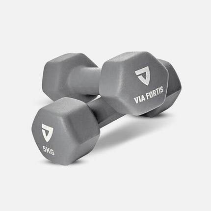 Haltères Premium en néoprène, pour fitness, pilates, musculation, renforcement