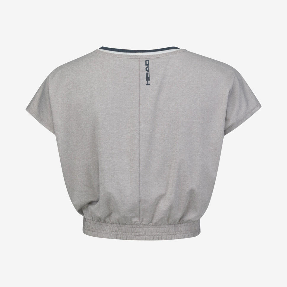 Koszulka z krótkim rękawem damska PADEL Crop Top