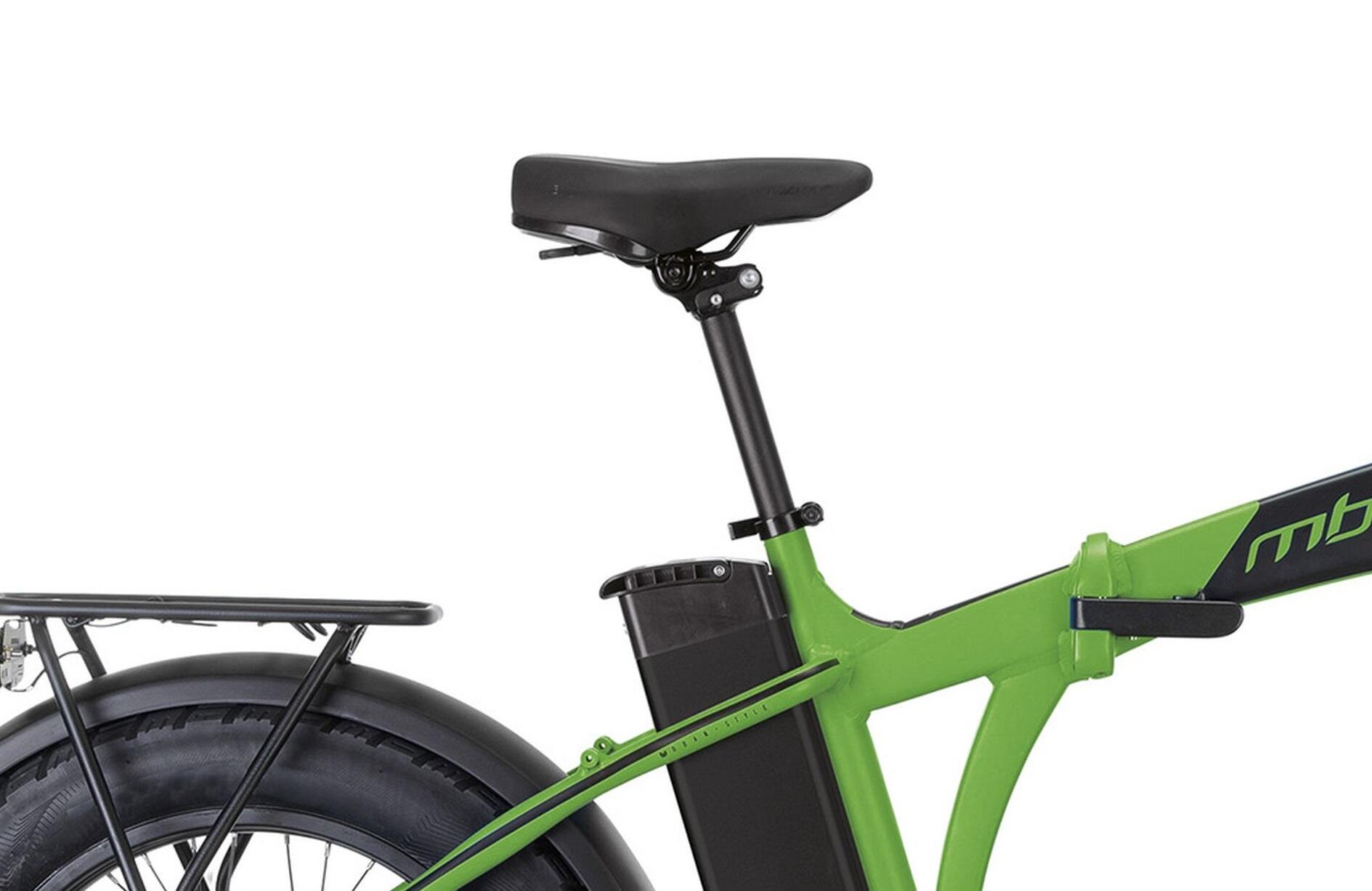 Elektro-Falt-Fahrrad PHRIKE 20 Zoll, grün 3/6