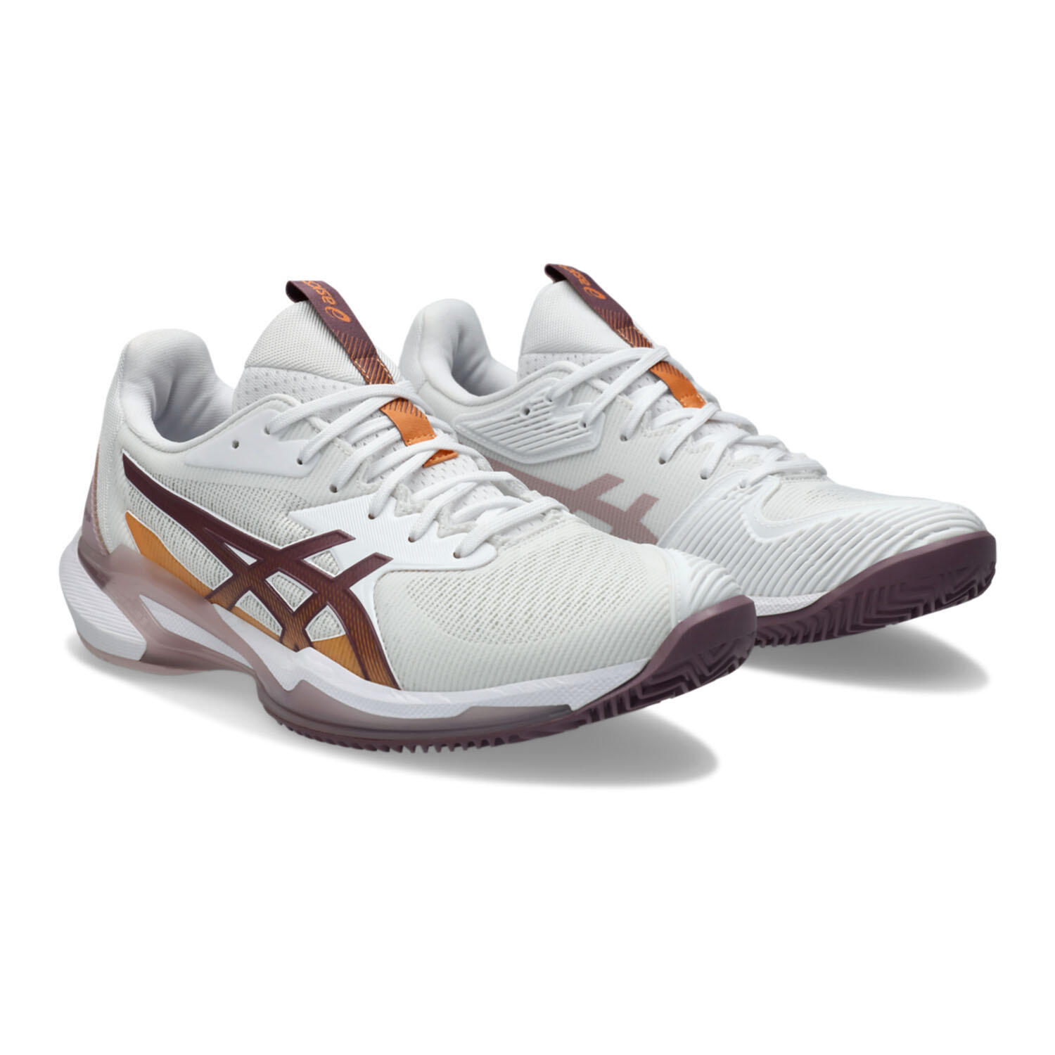 Asics Solution Speed Ff 3 Clay 1042a248 Orange Femmes 3/5