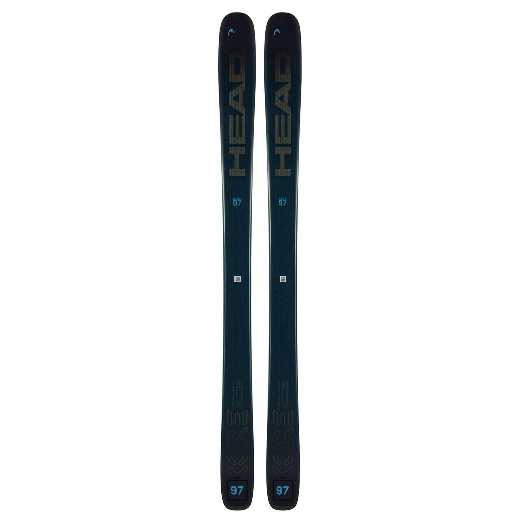 Women's Head Kore 97 W Blue Bindless Skis