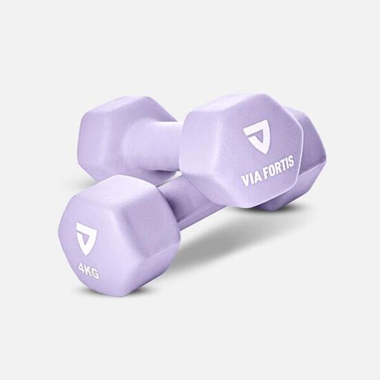 Haltères Premium en néoprène, pour fitness, pilates, musculation, renforcement