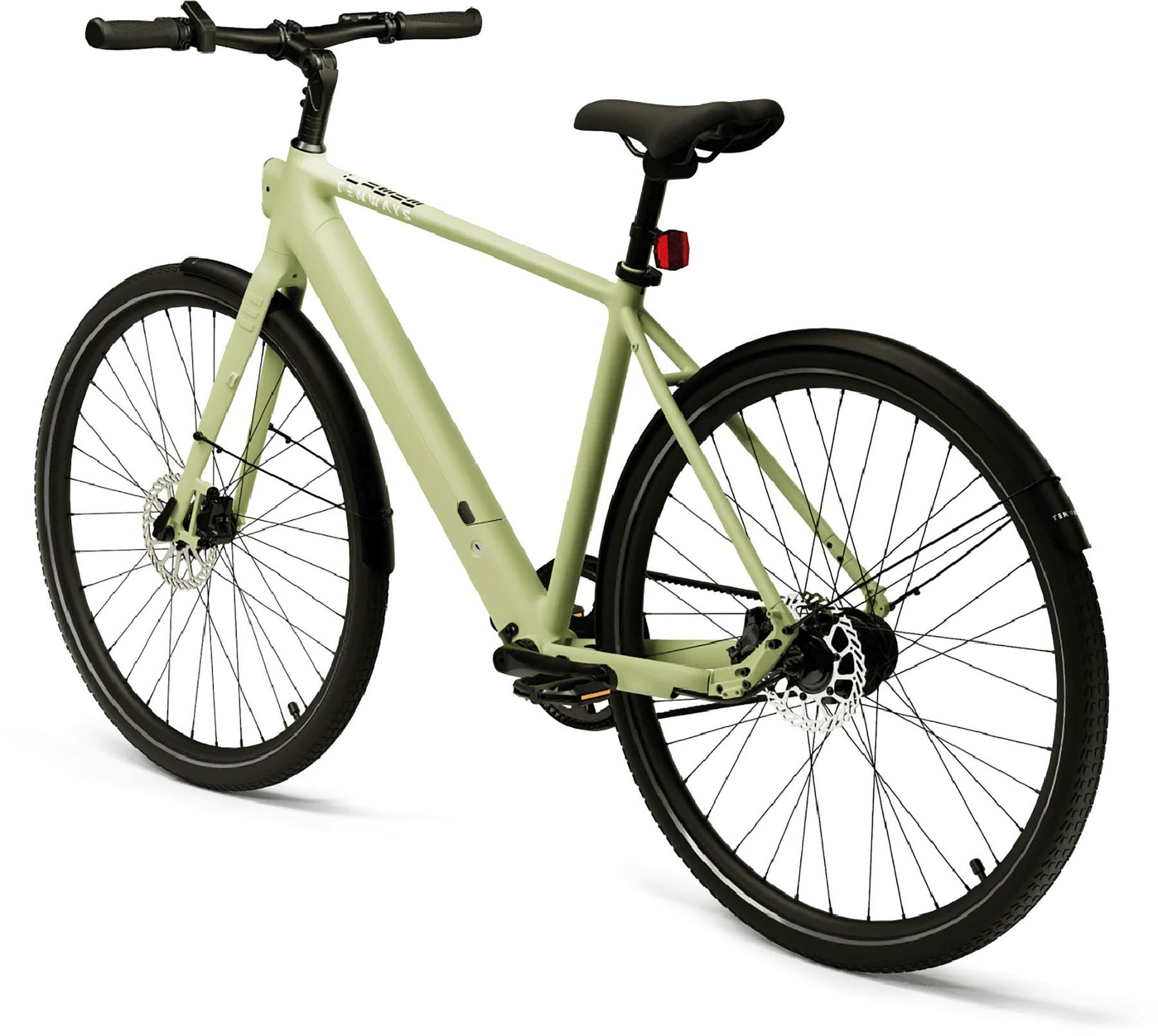 Elektro-Citybike E-Urban CGO600PRO l, grün 3/5