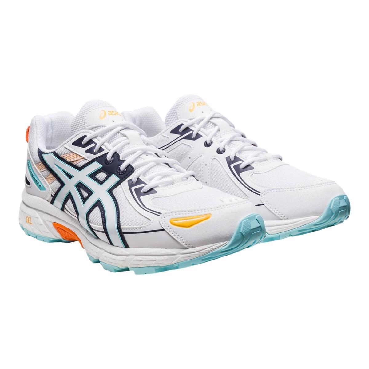 Zapatillas trail Adulto Asics Gelventure 6 Blanco 2/6
