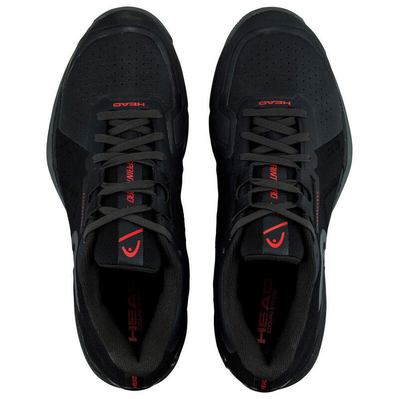 HEAD SPRINT PRO 3.5 Men Clay Negro/Rojo (Zapatillas)