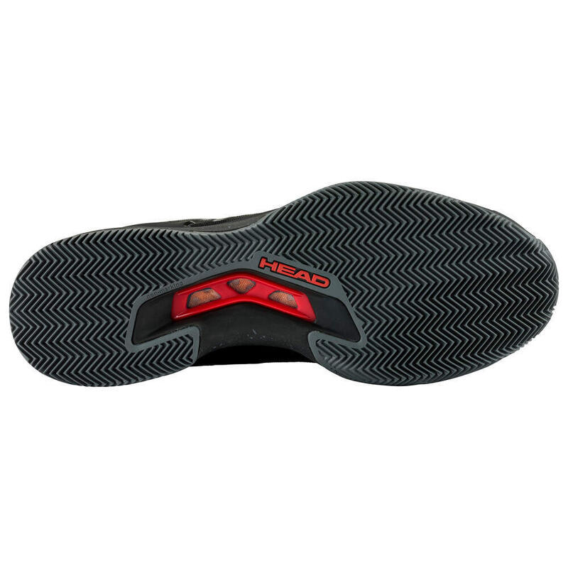 HEAD SPRINT PRO 3.5 Men Clay Negro/Rojo (Zapatillas)