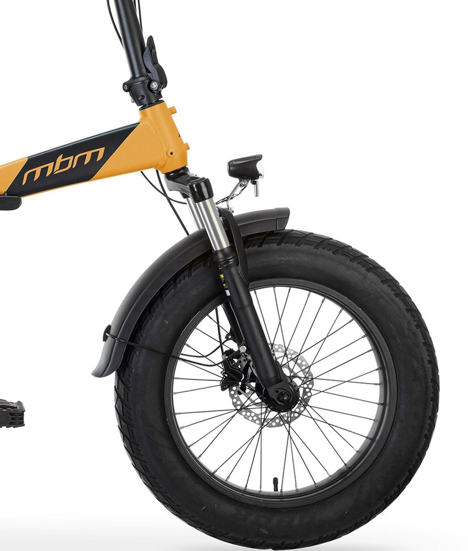 Elektro-Falt-Fahrrad PHRIKE 20 Zoll, orange 5/6