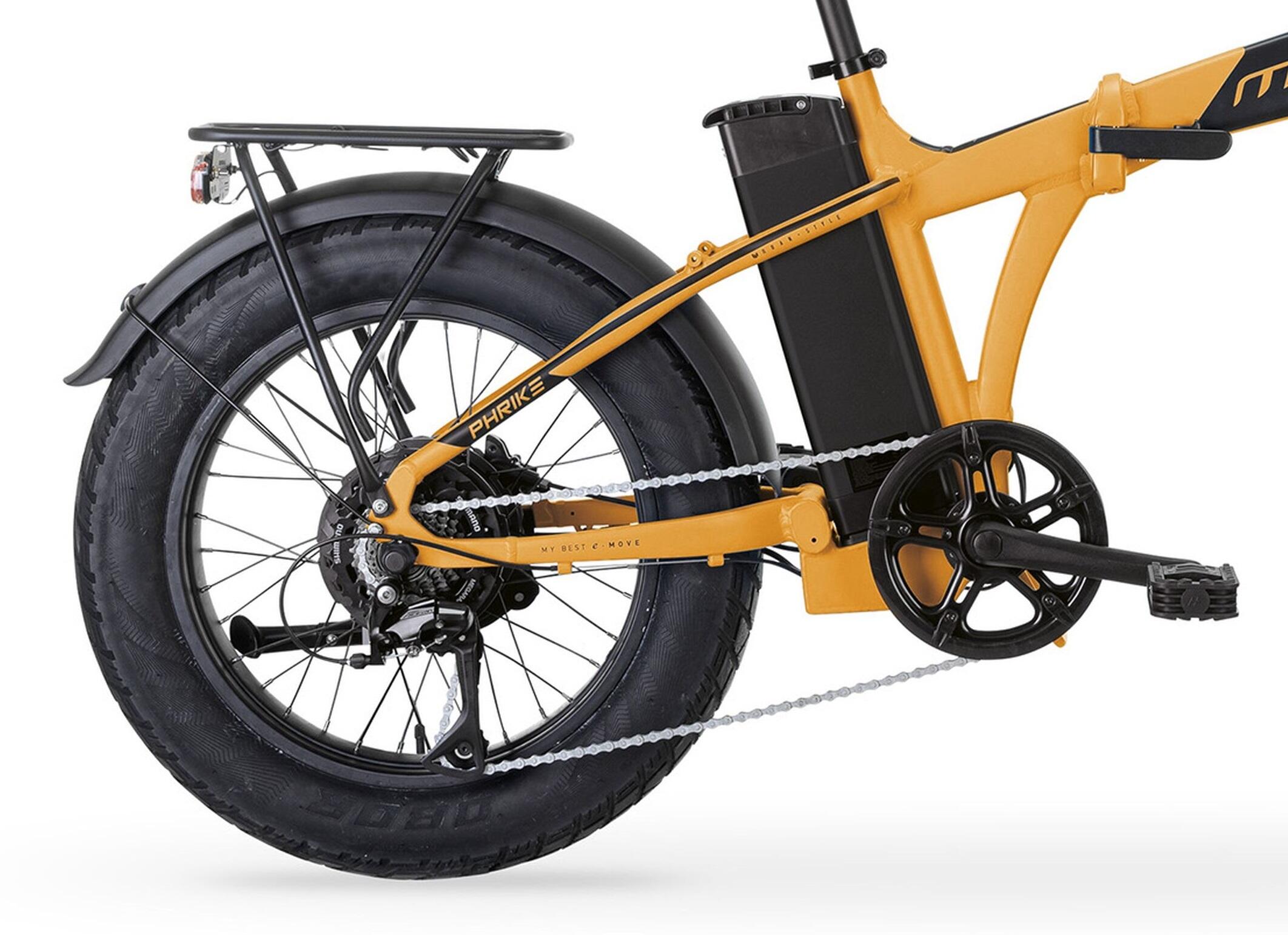 Elektro-Falt-Fahrrad PHRIKE 20 Zoll, orange 2/6