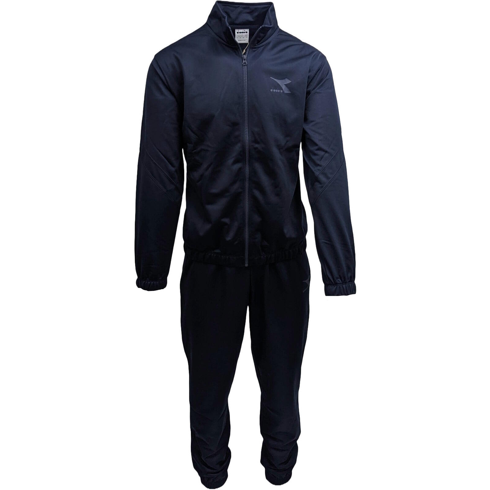 DIADORA Trainingspak Diadora Tracksuit Fz Core, Blauw, Mannen