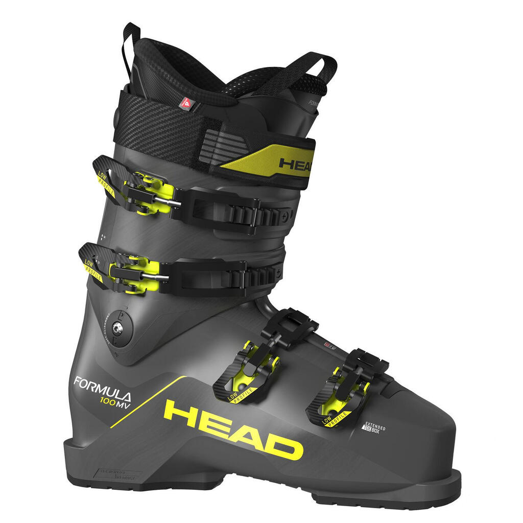 Head Formula 100 Mv Grey Men's Ski Boots