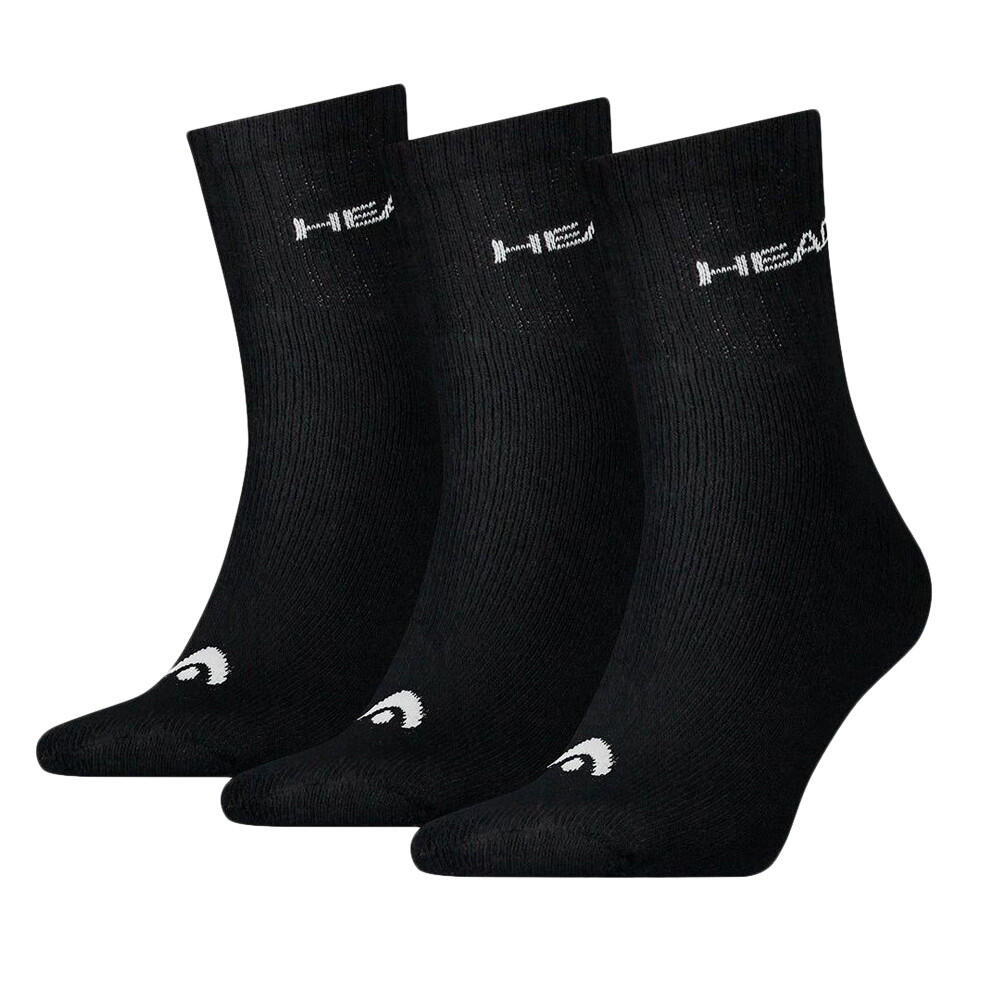 Chaussettes Noires Homme Head Crew 3p 2/2
