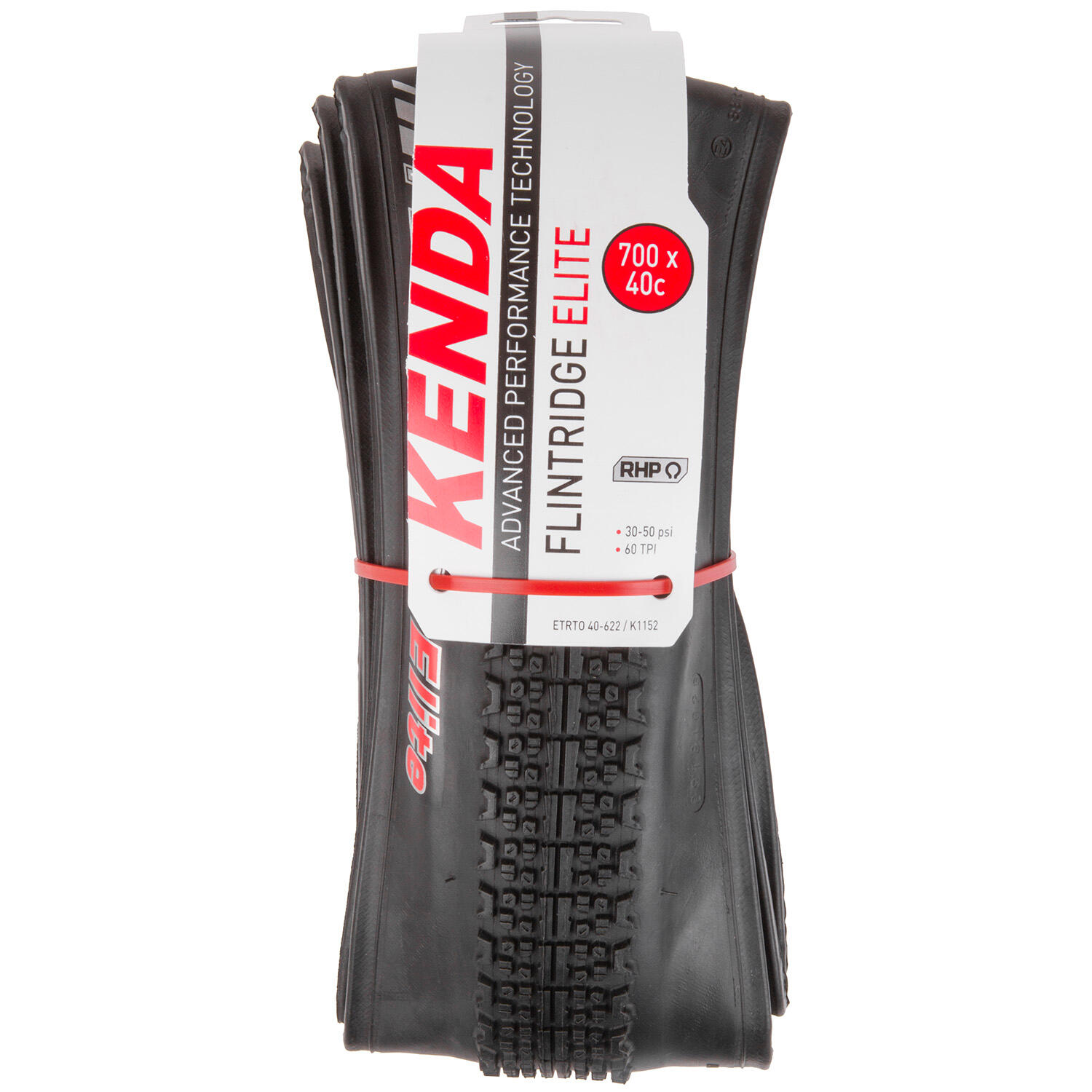 Pneumatico pieghevole Flintridge Elite Kenda 700 x 40C L3R Pro nero Kenda 3/3