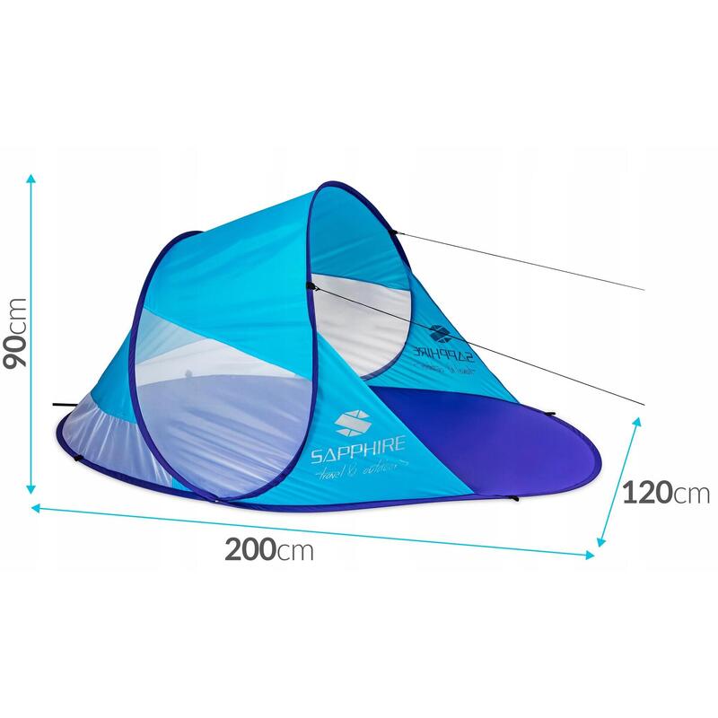 Namiot plażowy samorozkładający Sapphire ST-006